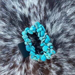 Turquoise Claw Clip